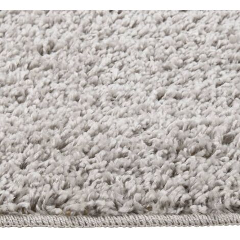 Tapis shaggy antidérapant Gris clair 160x230 cm CFW84582