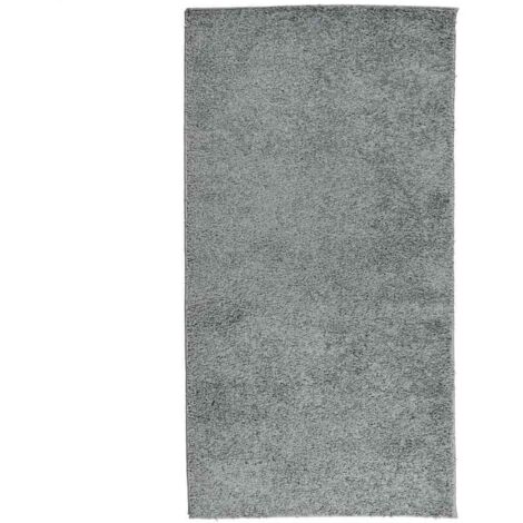 Tapis shaggy PAMPLONA poils longs moderne vert 80x150 cm