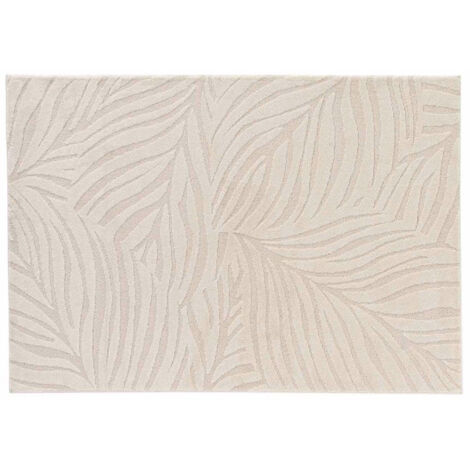 Tapis Shaggy Relief "Ankara" 120x170cm Beige
