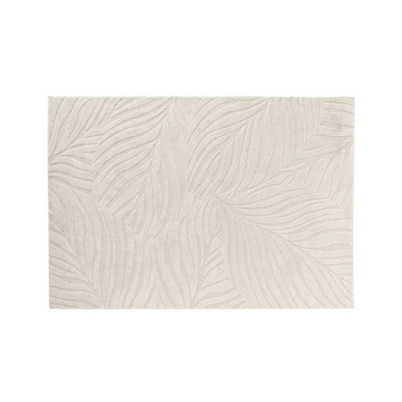 Paris Prix - Tapis Shaggy Relief 'Ankara' 160x230cm Beige