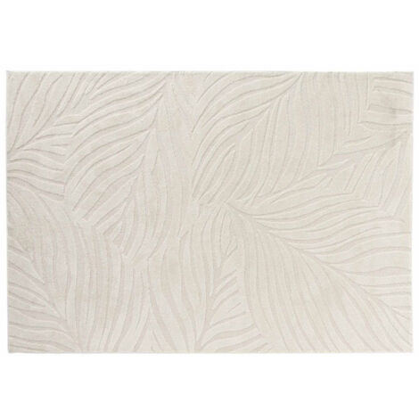 Tapis Shaggy Relief "Ankara" 160x230cm Beige