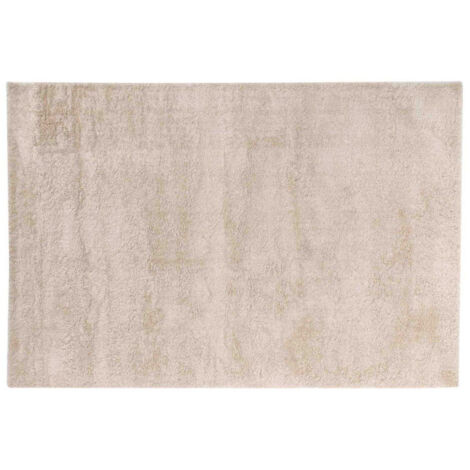 Tapis Shaggy Uni "Tango" 160x230cm Naturel