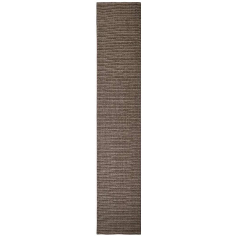 Vidaxl - Tapis Sisal naturel 66x350 cm Marron