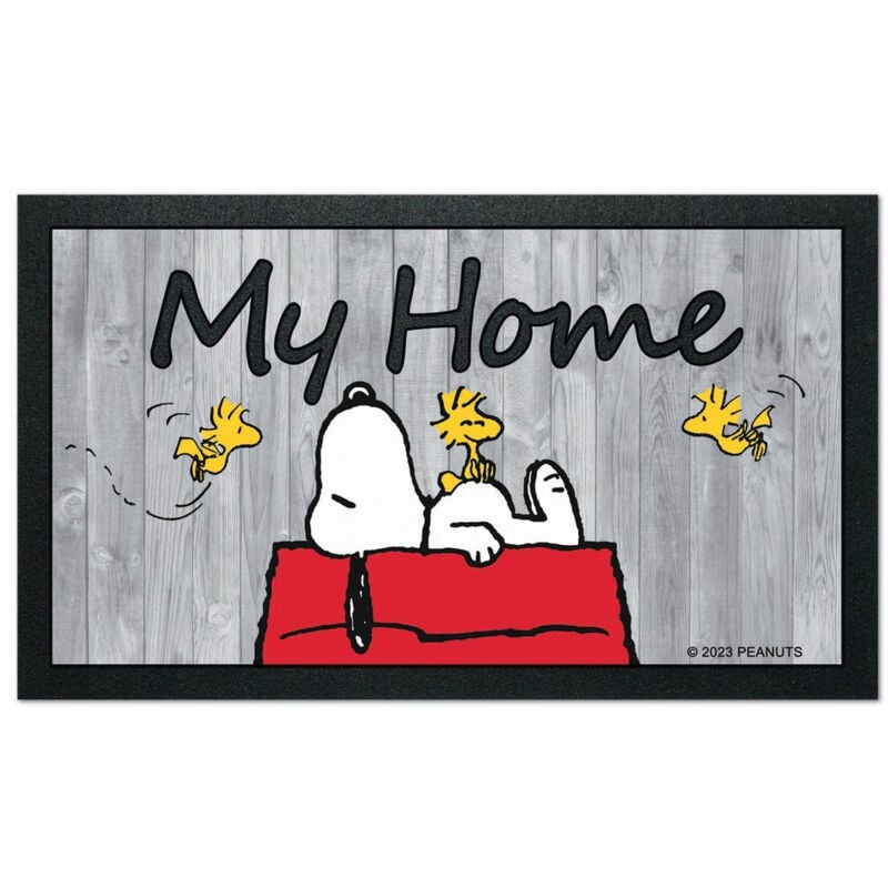 tapis snoopy home 40x68cm - euroflock division