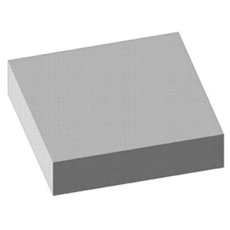 Tapis strié gris 100x120cm épaisseur 3mm