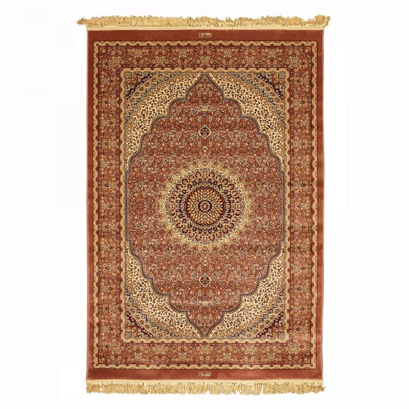 Unamourdetapis - Tapis oriental 120x175 rose rectangle motif ancestral pembe
