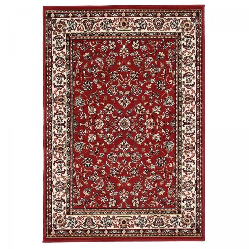 Unamourdetapis - Tapis oriental 270x370 rouge rectangle motif ancestral AF1 nomed