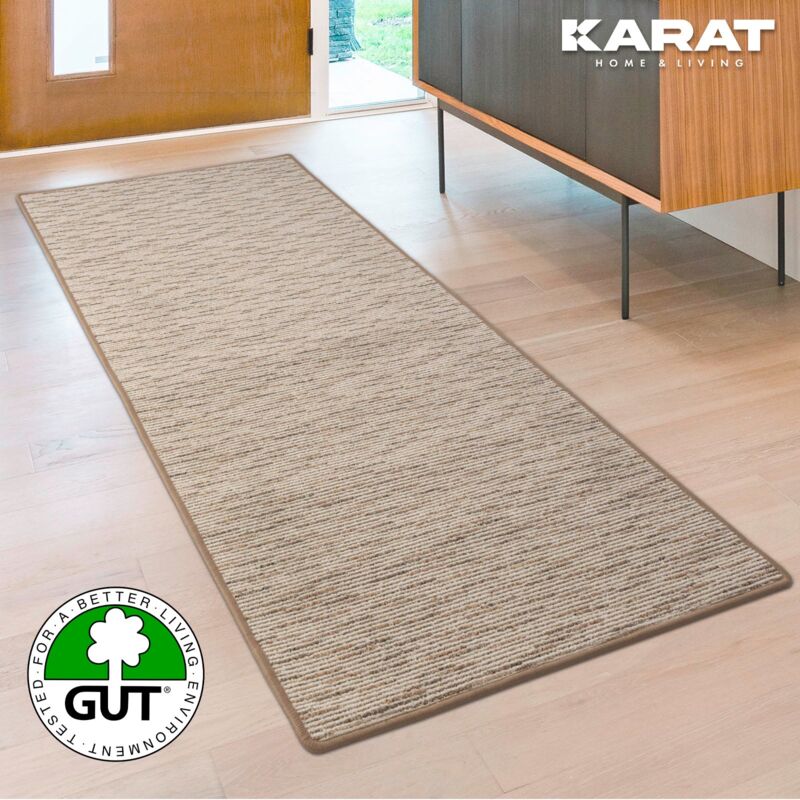 Floordirekt - Tapis sur mesure Geneva Beige 100 x 150 cm