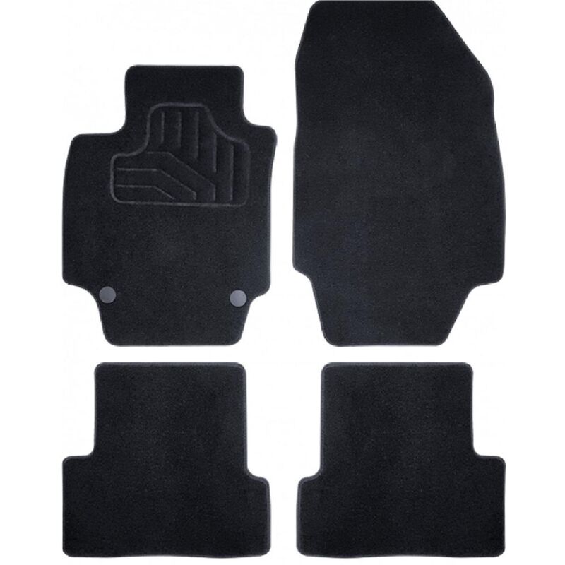 Incar - Tapis sur mesure compatible avec Bmw X2 ap18 - Noir