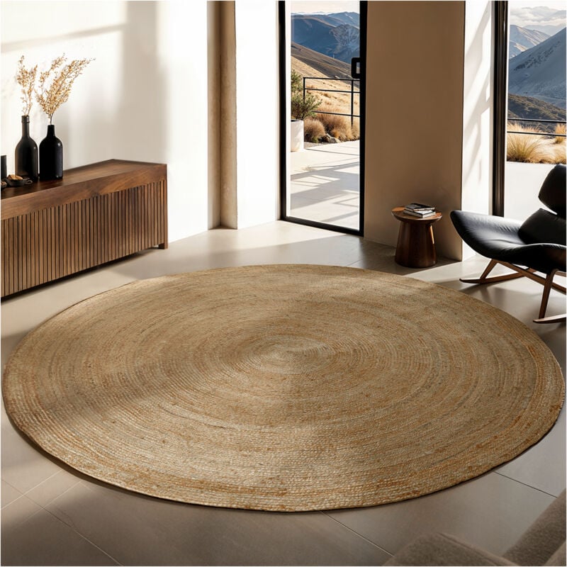 Tectake - Tapis tissé à la main glim style bohème -