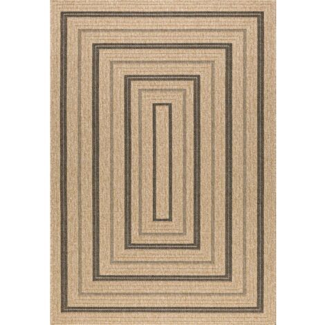 Tapis tissé extérieur intérieur Nature Jute - 160 x 230 cm