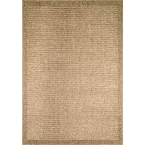 Tapis tissé extérieur intérieur Nature Jute - Rond Ø 80 cm