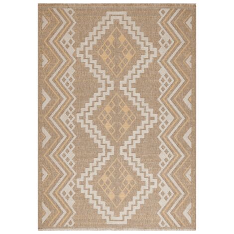 Tapis tissé extérieur intérieur Tulum Jute - 120 x 170 cm