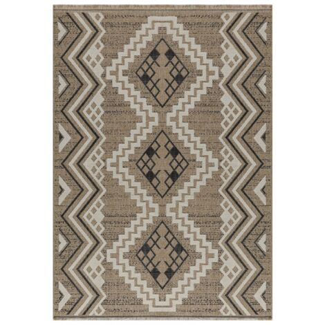 Tapis tissé extérieur intérieur Tulum Jute - 160 x 230 cm