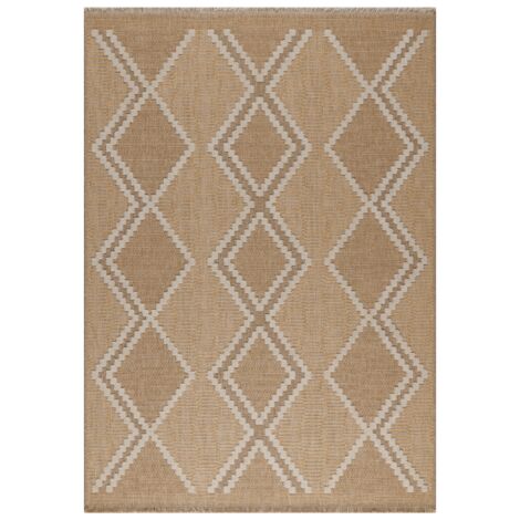 Tapis tissé extérieur intérieur Tulum Jute - 200 x 290 cm