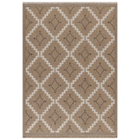 Tapis tissé extérieur intérieur Tulum Jute - 60 x 90 cm