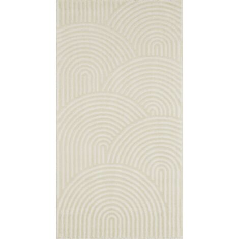 Tapis tissé Intérieur Bianca Graphique - 240 x 340 cm