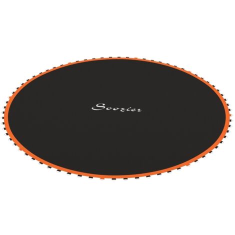 Tapis trampoline rond, polypropylène, surface résistante, accessoire fitness