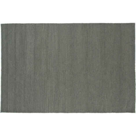 Tapis Tressé en Laine "Marta" 200x300cm Vert
