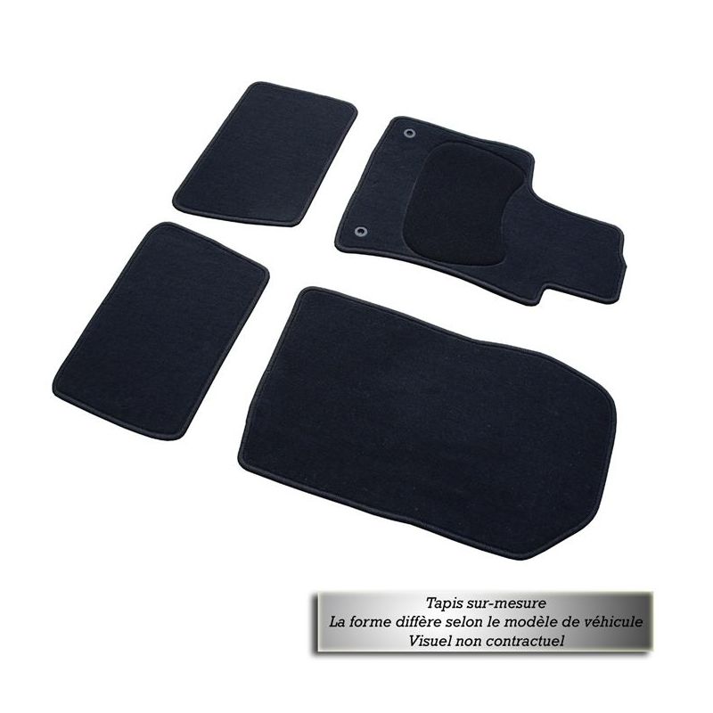 Tapis tufté sur mesure Clio 3 depuis 09/2005