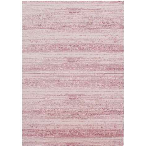 Tapis uni dégradé rose 160x230cm – Rectangulaire 100% polypropylène – Hauteur 6mm – Densité 1400 g/m² – Entretien facile – Plus