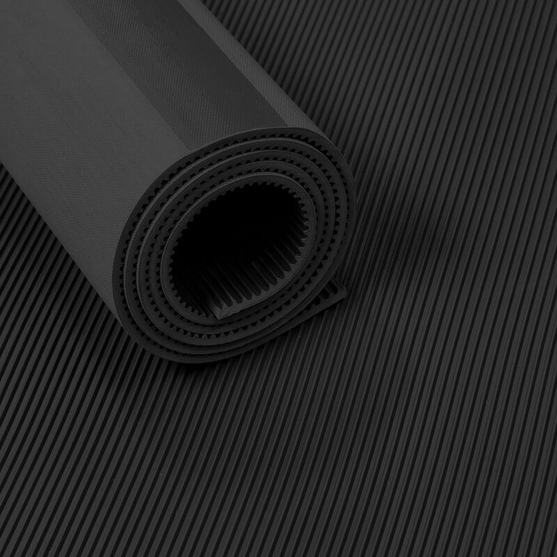 Vivol - Tapis vde / tapis haute tension / tapis isolant - 3 mm 30 kv - Largeur 100 cm - Par mètre linaire - Noir - Par mètre linéaire - Noir