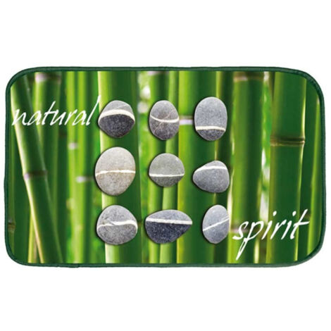 Tapis Velours "Natural" 45x75cm Vert