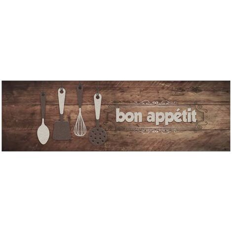 TAPIS VELVET BON APPETIT 45X150 MERCURY 003933-1-3