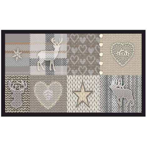 TAPIS VELVET D2609-7 WINTER 45X75 MERCURY MB017682