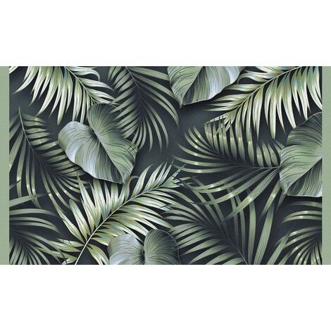 TAPIS VELVET FEUILLAGE 45X75 MERCURY 003663-1-3