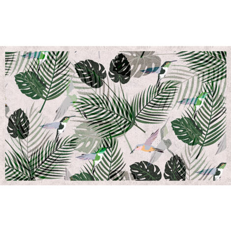 Tapis Velvet Nature 45x150cm - Mercury
