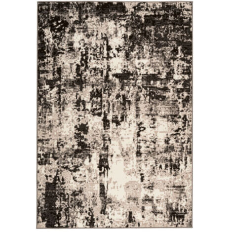 Tapis Vintage à Poils Courts "Esperanto VIII" Marron 120 x 170 cm
