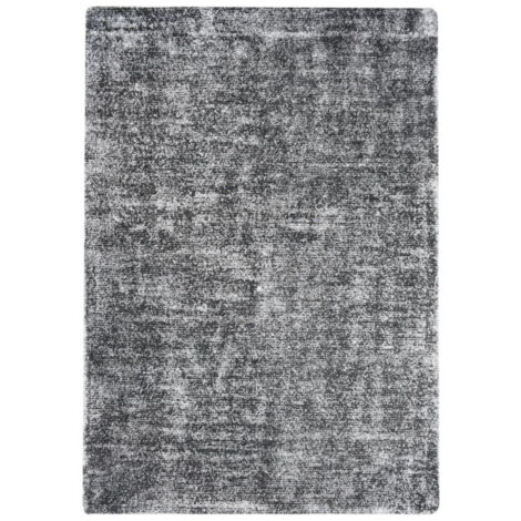 Tapis Vintage Tissé à la Main "Etna" Anthracite 120 x 170 cm