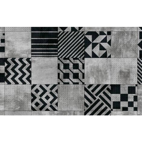 Tapis Vinyle George Geometric 75x120cm