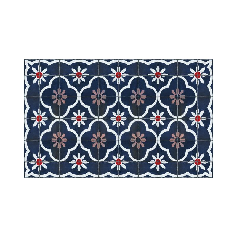 Tapis vinyle Julie Flowers Conditionnement: 60X100