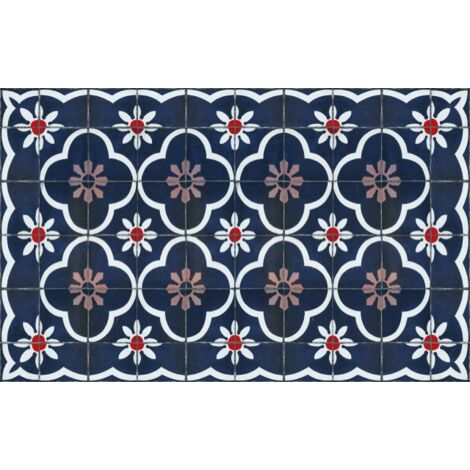 Tapis vinyle Julie Flowers  Conditionnement: 60X100