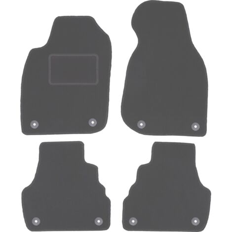 Tapis voiture graphite pour : Audi A6 C5 avant, break, berline, quattro, allroad (1997-2005)