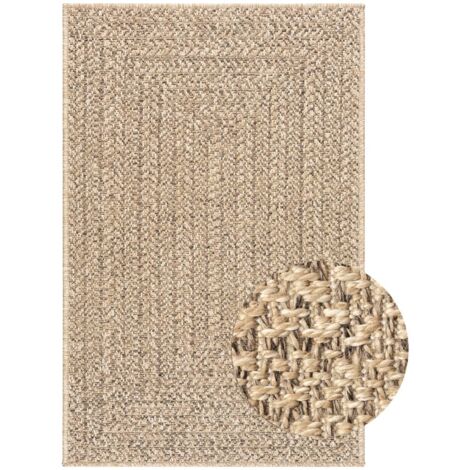 Tapis ZIZUR 240x340 aspect de jute intérieur et extérieur