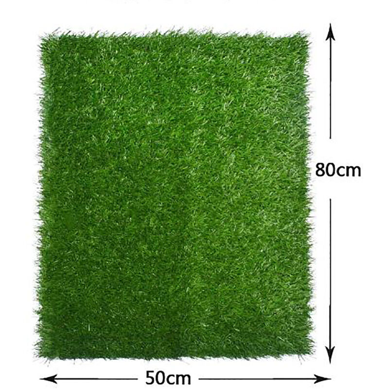 Tapis de fausse pelouse de jardin 50x80cm