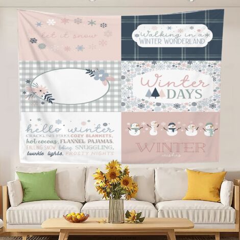 Tapisserie décorative tendance, couverture de plage, fond de chambre, maison, dortoir 100x75cm