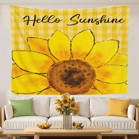 Tapisserie imprimée pour chambre d'adolescente, décoration murale 100x75cm