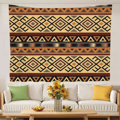 Tapisserie murale à séchage rapide, motif attrayant, idéale pour la plage ou comme couvre-lit ou rideau. 180x150cm