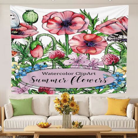 Tapisserie murale amusante et originale pour décorer les murs de votre chambre. 180x150cm