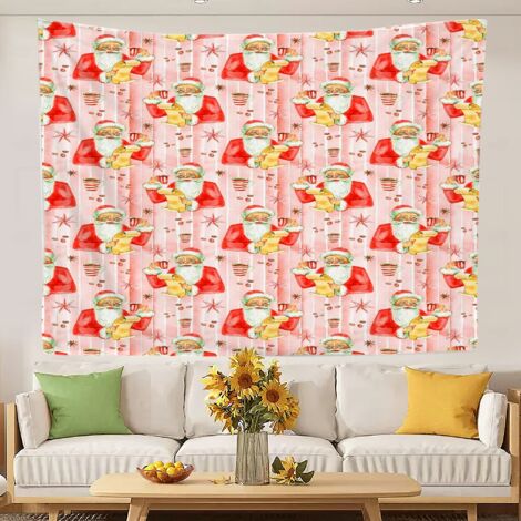 Tapisserie murale décorative au design tendance, idéale comme fond de chambre ou pour salon/chambre à coucher 180x150cm