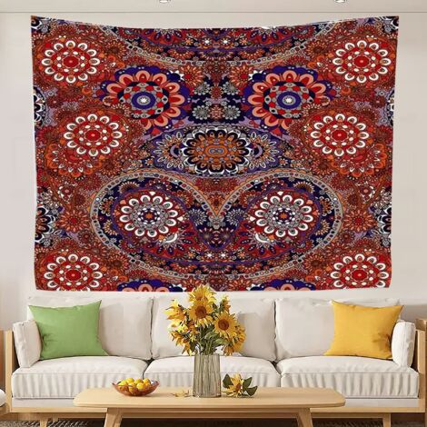 Tapisserie universitaire au design attrayant, idéale comme fond de chambre ou pour la décoration intérieure. 180x150cm
