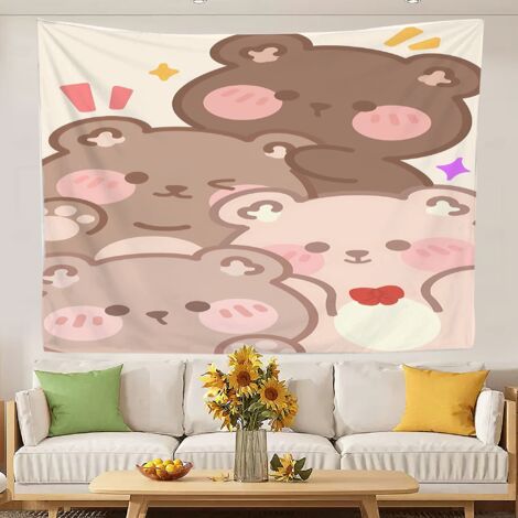 Tapisseries murales imprimées, décoration murale, tenture pour salon, séparateur de porte, rideau 180x150cm