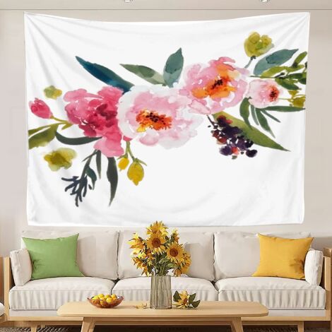 Tapisseries murales imprimées pour chambre d'étudiant 180x150cm