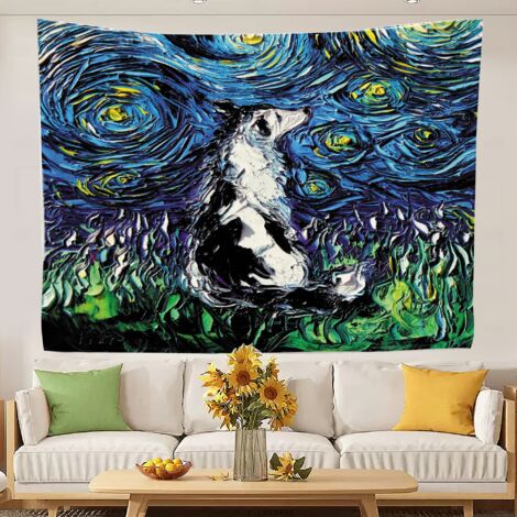 Tapisseries originales, couvertures de plage uniques, fond de chambre, maison, dortoir 100x75cm