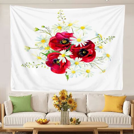 Tapisseries originales, couvertures de plage uniques, tissu de fond pour la décoration de chambre 100x75cm
