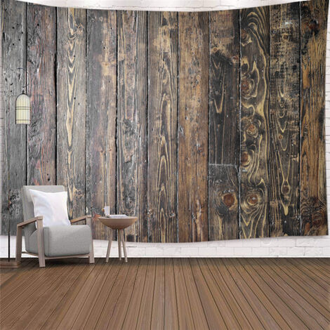 Tapiz de mármol colgante de suelo de piedra, tapices de grano de madera, decoración artística para el hogar, tela de pared Hippie Boho, Alfombra de fondo de techo,qingfeng (23),200x150cm